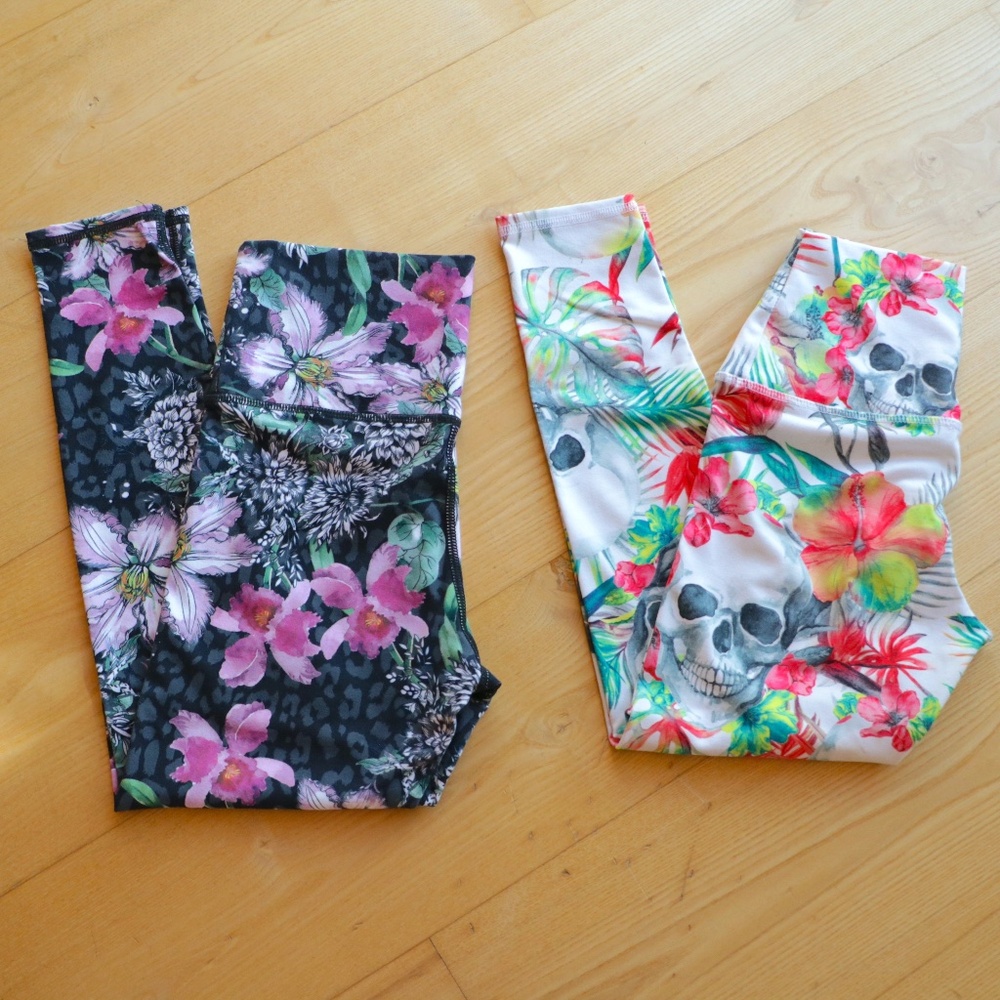 Printed legging bundle